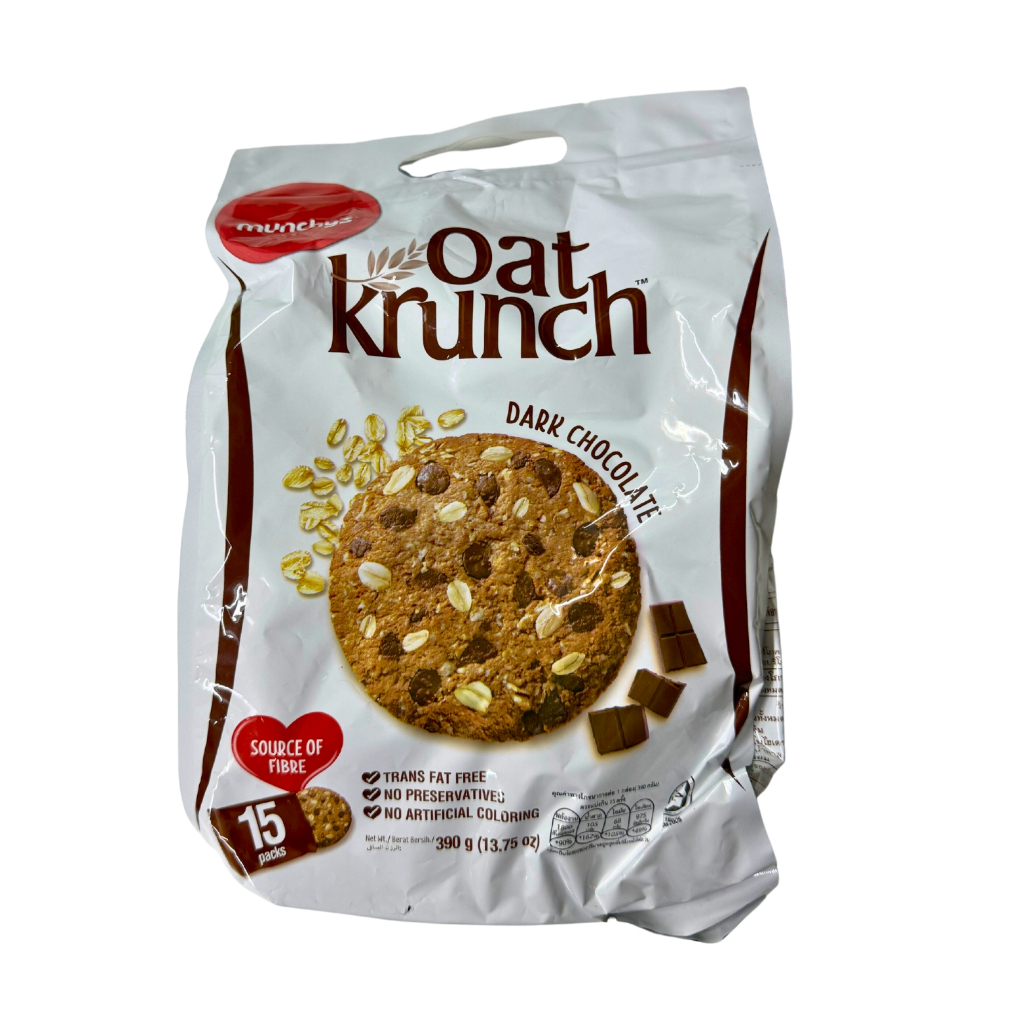 Munchy's Oat Krunch Dark Chocolate Cracker 390g | Shopee Malaysia