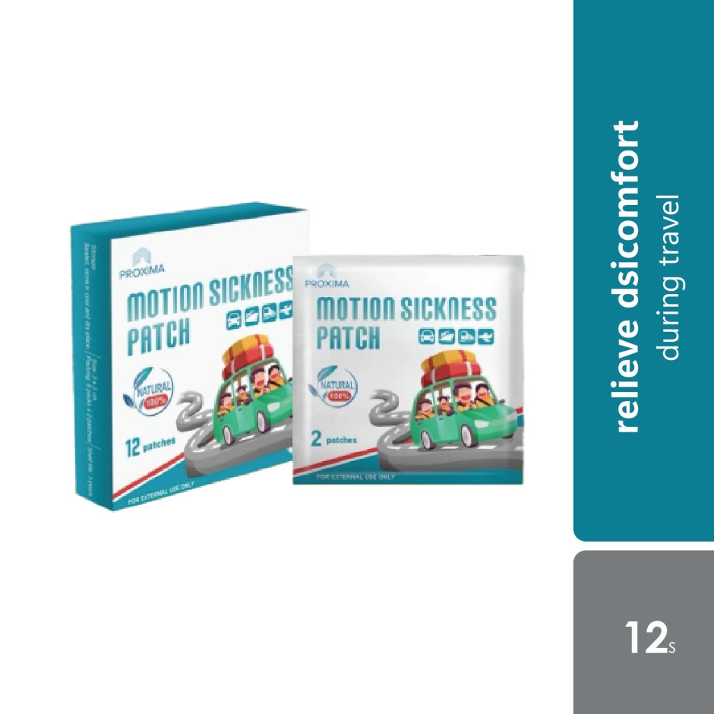 Proxima Motion Sickness 2x6s To Reduce Motion Sickness During Travel