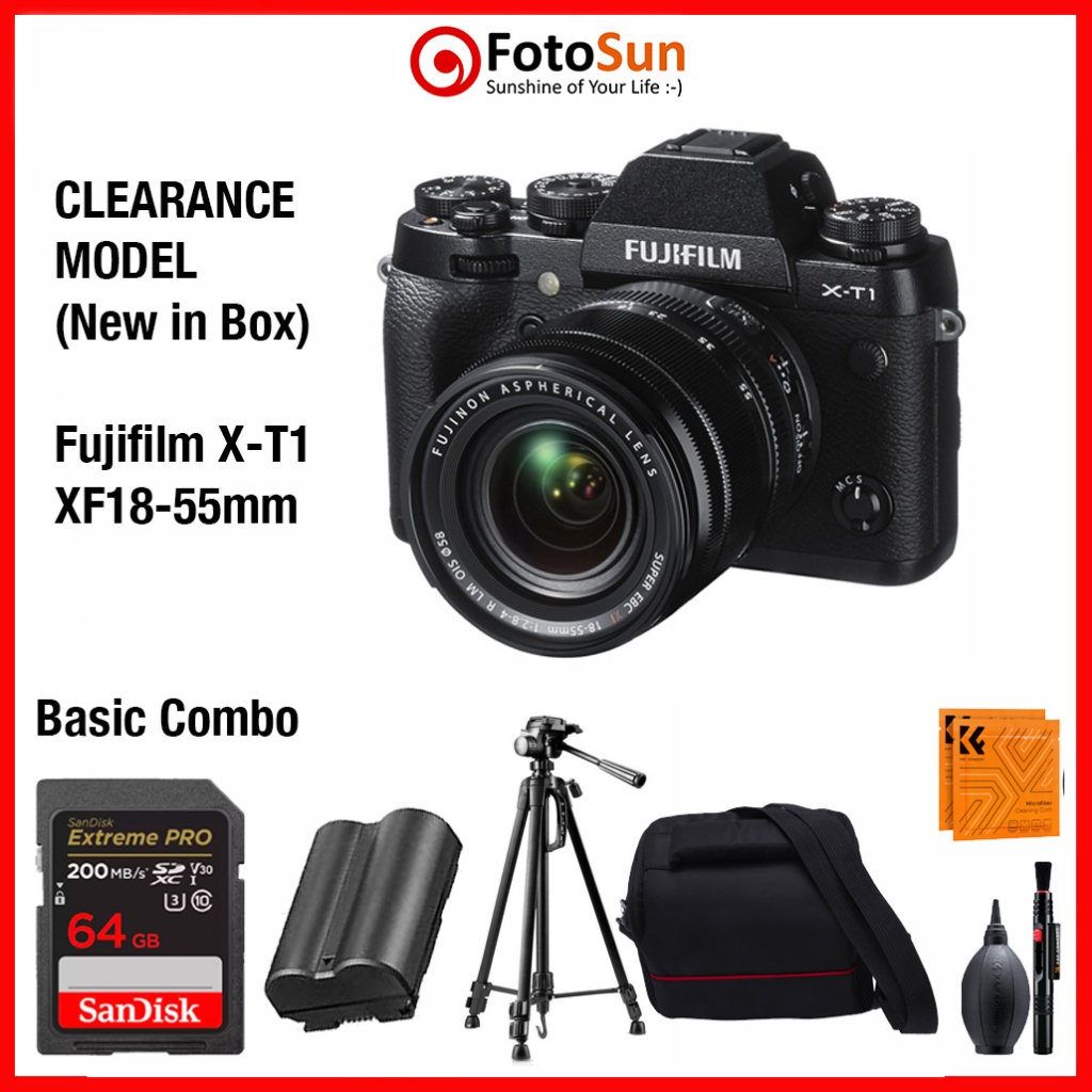 Fujifilm XT1 / XT1 kit New In Box Clearance Stock mirrorless camera