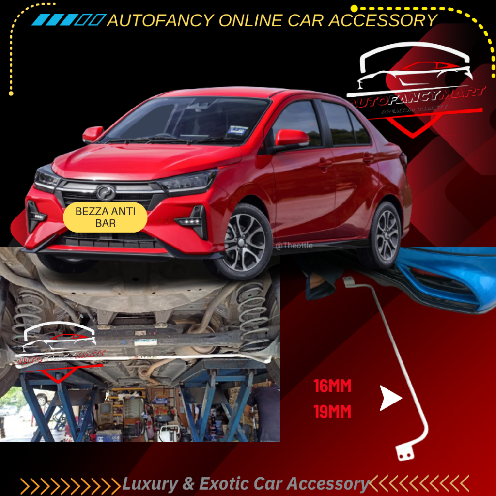 REAR ANTI ROLL BAR PERODUA BEZZA 16MM 19MM HIGH QUANLITY | Shopee Malaysia