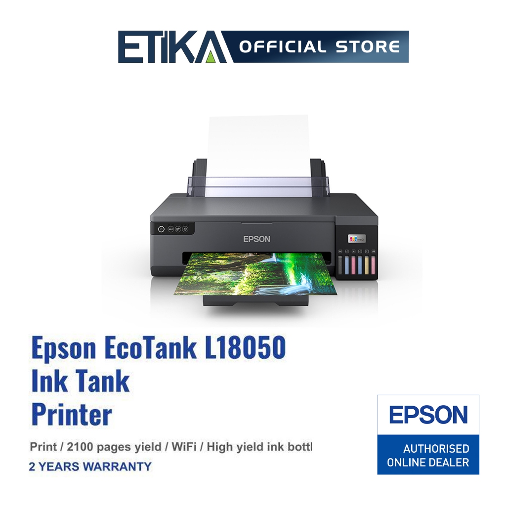 Epson EcoTank L18050 Ink Tank Printer A3+ 6Color Compact