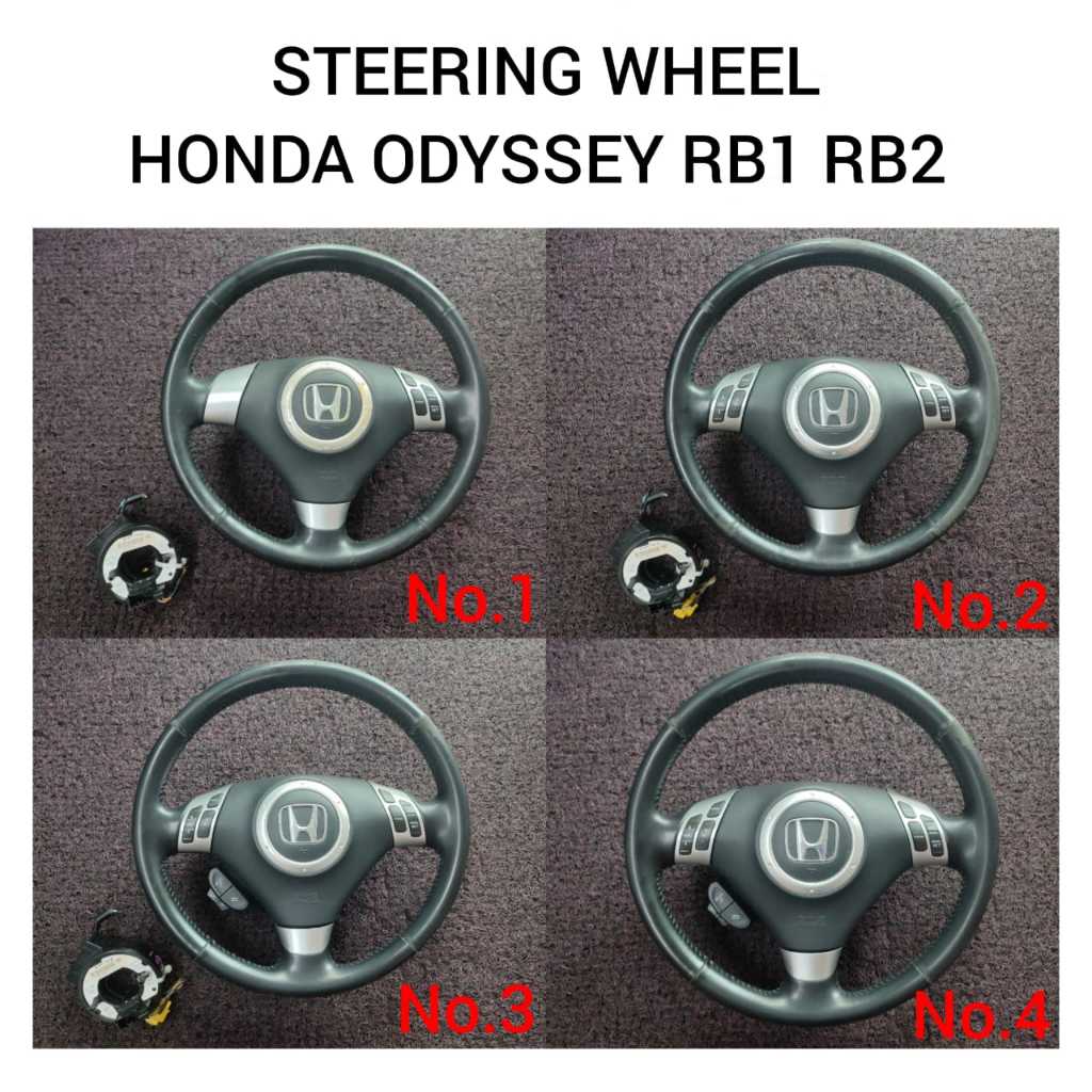 Steering Wheel Honda Odyssey RB1 RB2 & Clock Spring ( 12 Pin