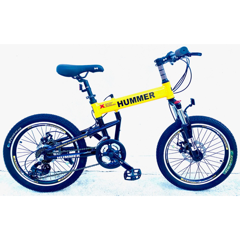 20 inch ALLOY MTB HUMMER Bicycle for Budak Dewasa Kids Adult Basikal Disc Brake Folding Bike w Shimano EF500 Gear 24 s Shopee Malaysia