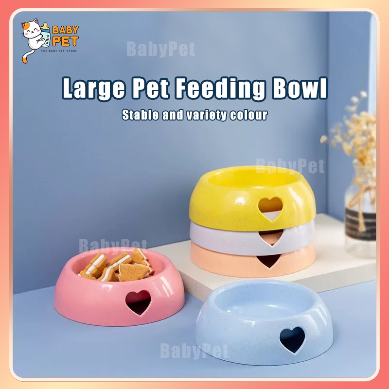 【Ready Stock】Pet Feeding Bowl Cat Dog Feeding Dish Food Feeder Sugar ...