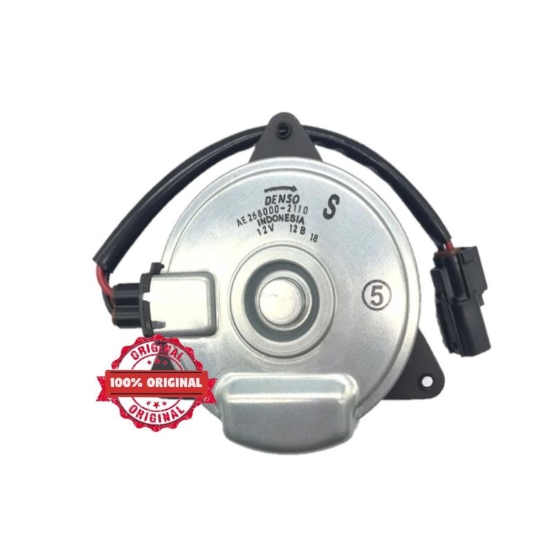Denso Brand Honda Jazz T5A 2014-2018 radiator & aircond fan motor ...