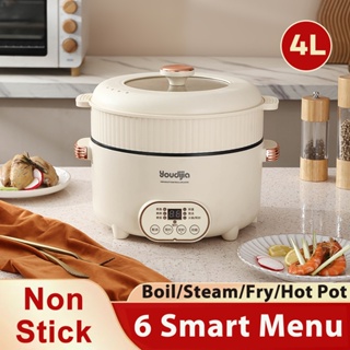 Buffalo White IH SMART COOKER, Rice Cooker and Warmer, 1 L, 5 cups of rice,  Non-Coating inner pot, Efficient, Multiple function, Induction Heating (5