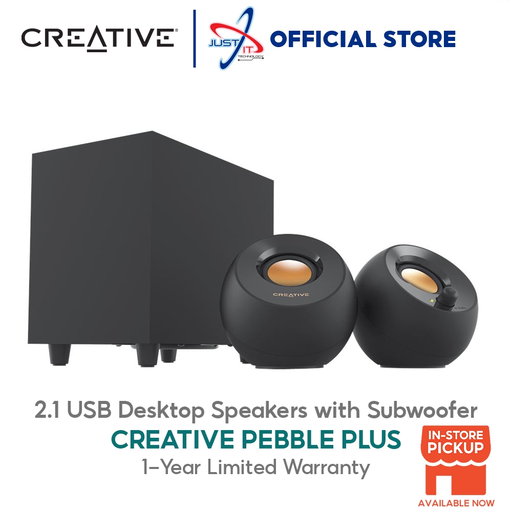 Creative pebble V3 desktop / Laptop speaker with USB