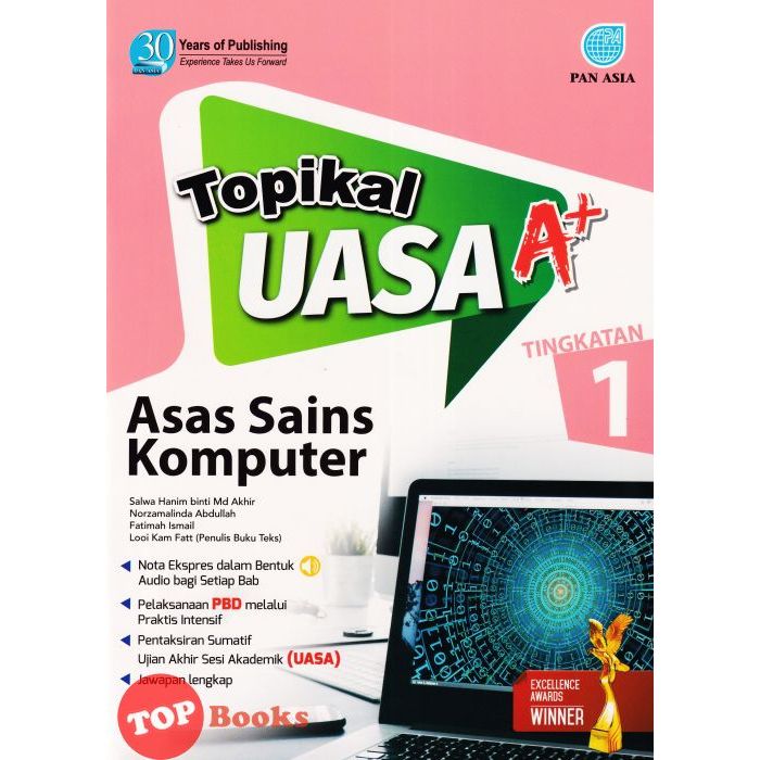 Topbooks Pan Asia Topikal Uasa A Asas Sains Komputer Tingkatan 1 2024 Shopee Malaysia 8437
