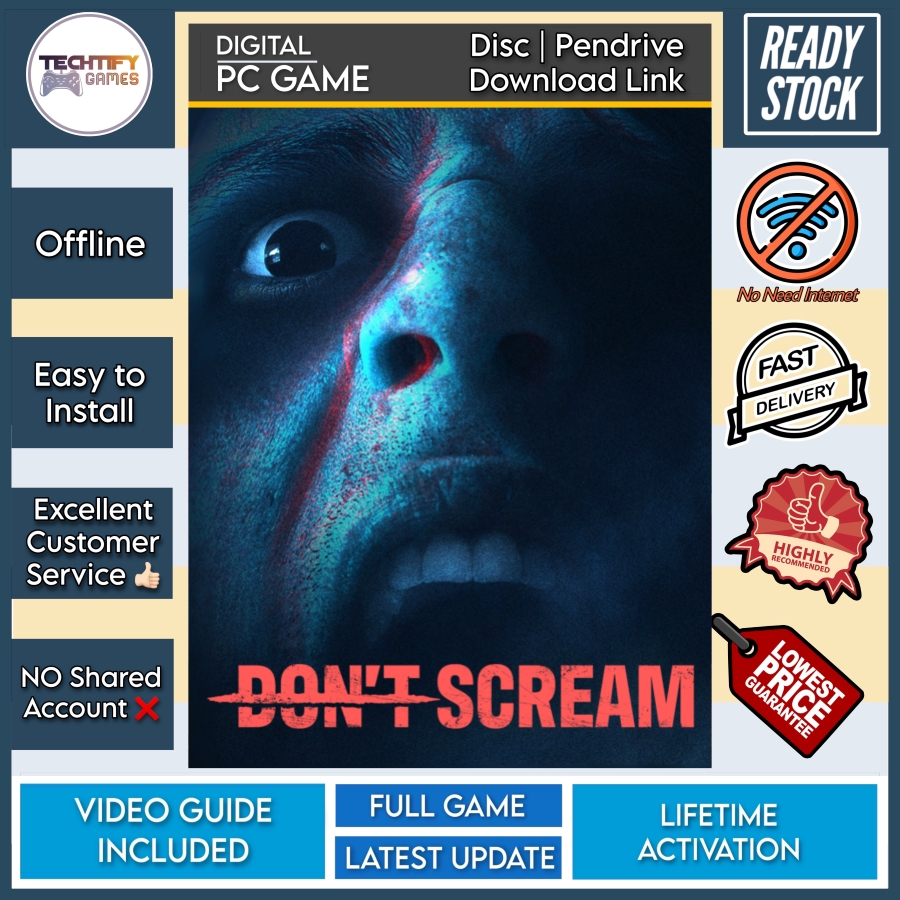 [PC Game] Don't Scream (Early Access) Offline [Disc Pendrive