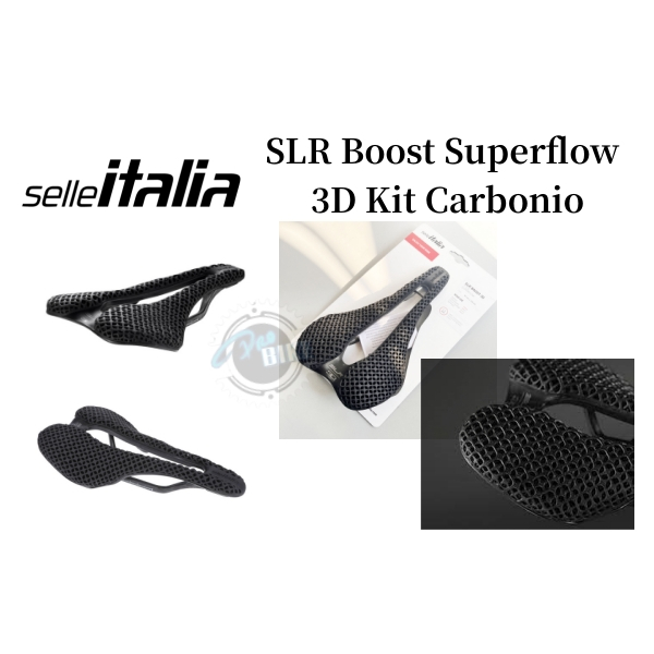 Selle Italia SLR Boost 3D KIT Carbonio Superflow - Équipements vélos