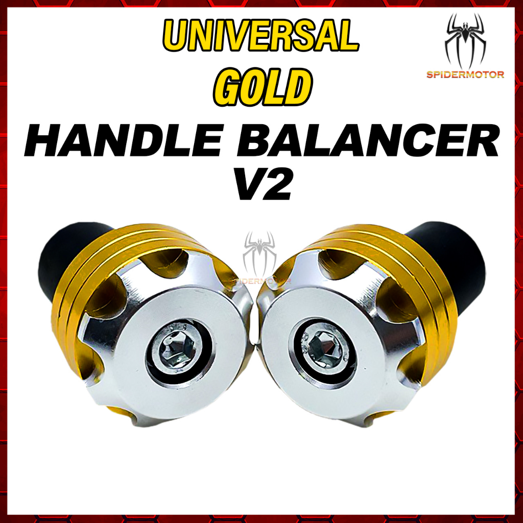 HANDLE BALANCER ALLOY MODEL V1 V2 V3 V5 V6 UNIVERSAL Y15 V1 V2 / Y16 /  LC135 / RS150 / NVX155 / R25 / FZ150 | Shopee Malaysia