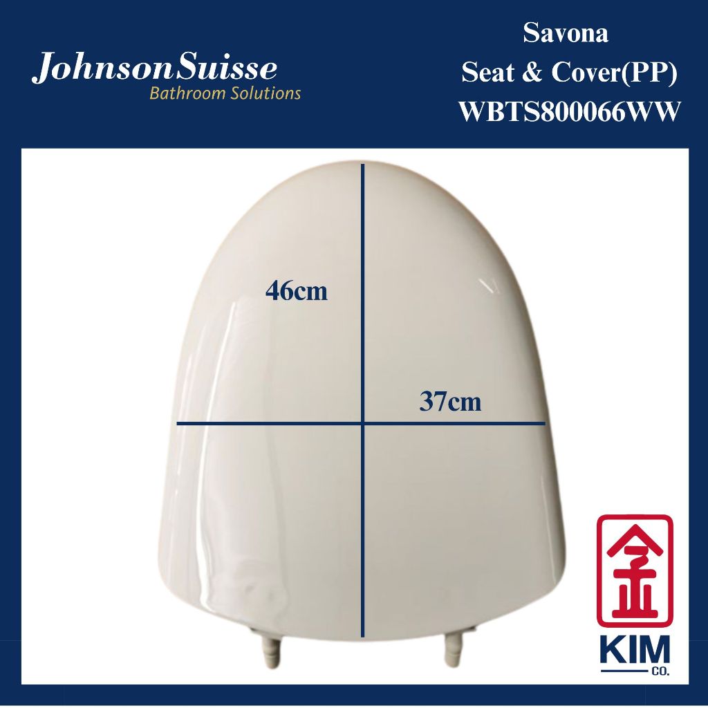 Replacement For Johnson Suisse Savona Seat & Cover Toilet Seat Seat