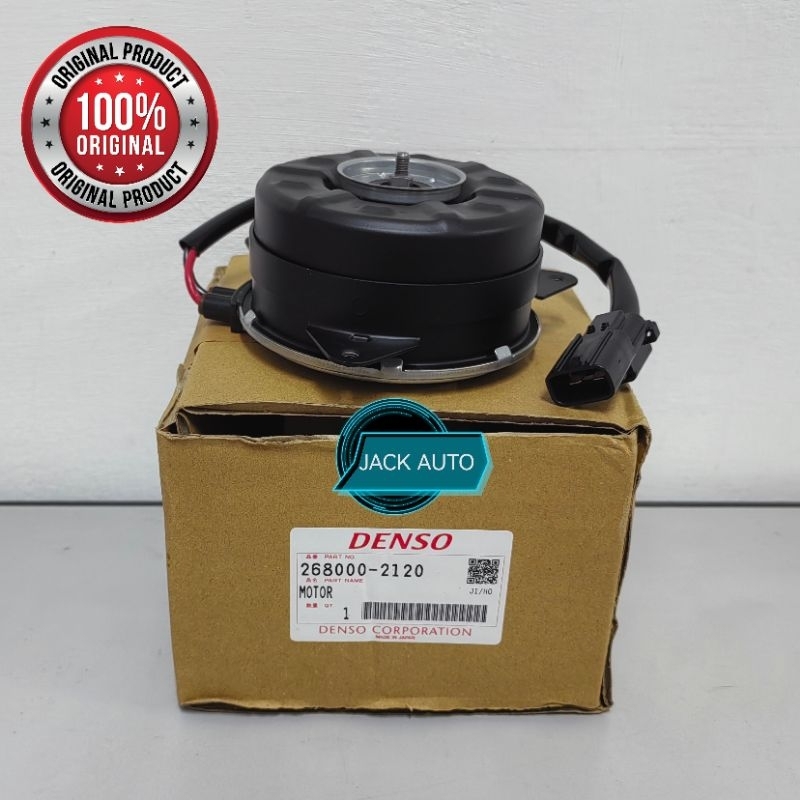 DENSO RADIATOR / AIR COND FAN MOTOR HONDA JAZZ T5A (268000-2120 ...