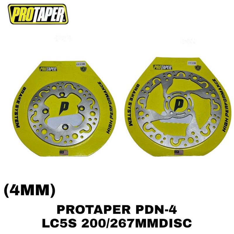 LC5S/LC4S/Y15ZR PROTAPER PDN-4 FRONT REAR DISC THAILOOK (4 LOBANG ...