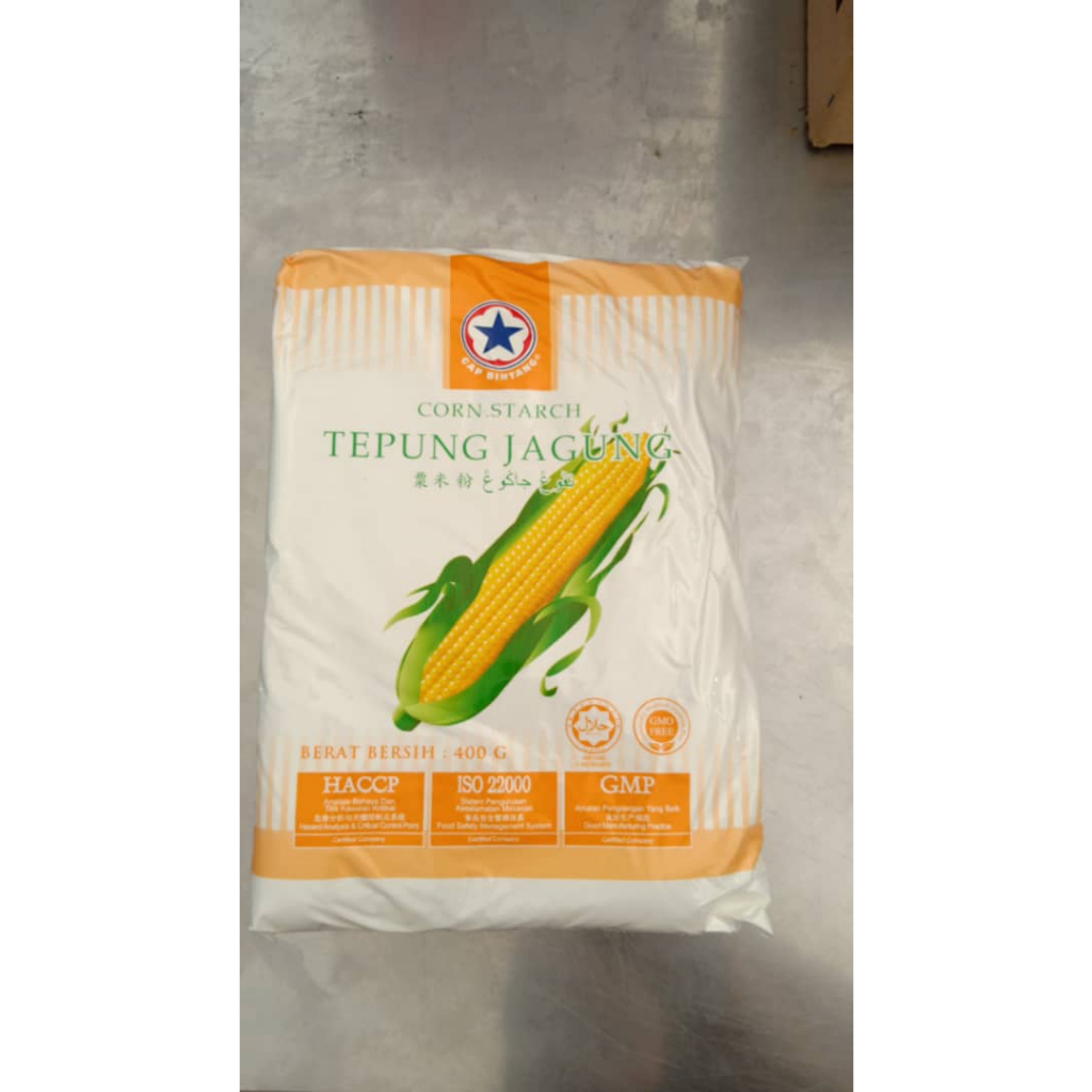 Ez Bizy Corn Starch / Tepung Jagung ( Cap Bintang) - 400g Flour Baking ...
