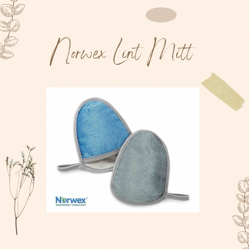 Norwex Lint Mitt 1pc Shopee Malaysia