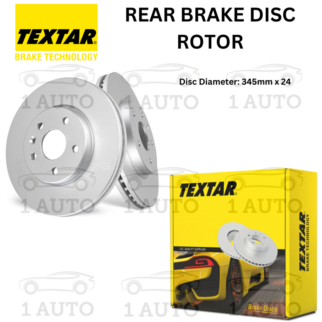 TEXTAR GERMANY REAR BELAKANG BRAKE DISC ROTOR BMW G20 G30 G11 G12 X3 ...