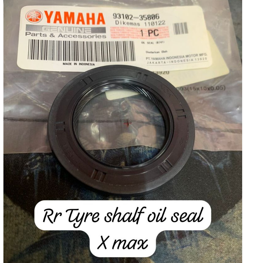 Yamaha Xmax Rr Tyre Shaft Oil Seal Shopee Malaysia