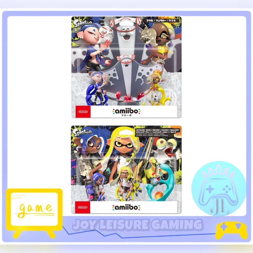 Nintendo Switch Splatoon 3 Series Figure Triple Pack | JP's Batch ...