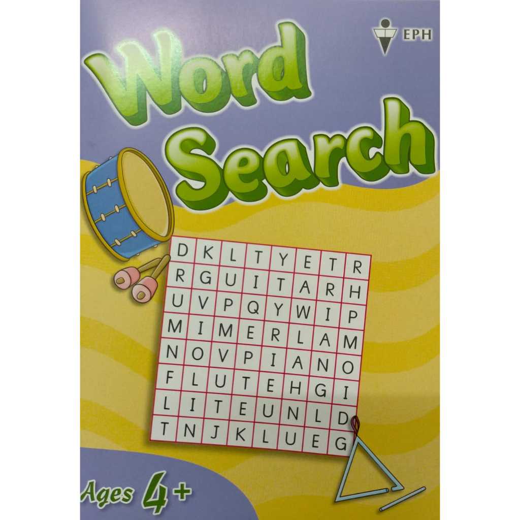 (EPH)2024 NURSERY WORD SEARCH & CARI KATA & SILANG KATA & CROSSWORD