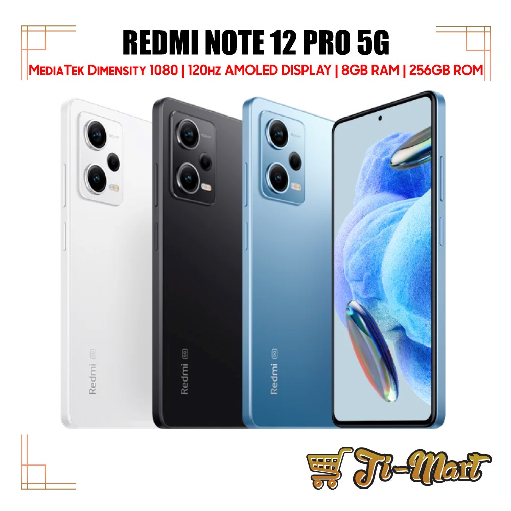 Xiaomi Redmi Note 12 Pro 5G 8+256GB MediaTek Dimensity 1080 SmartPhone  6.67 NFC