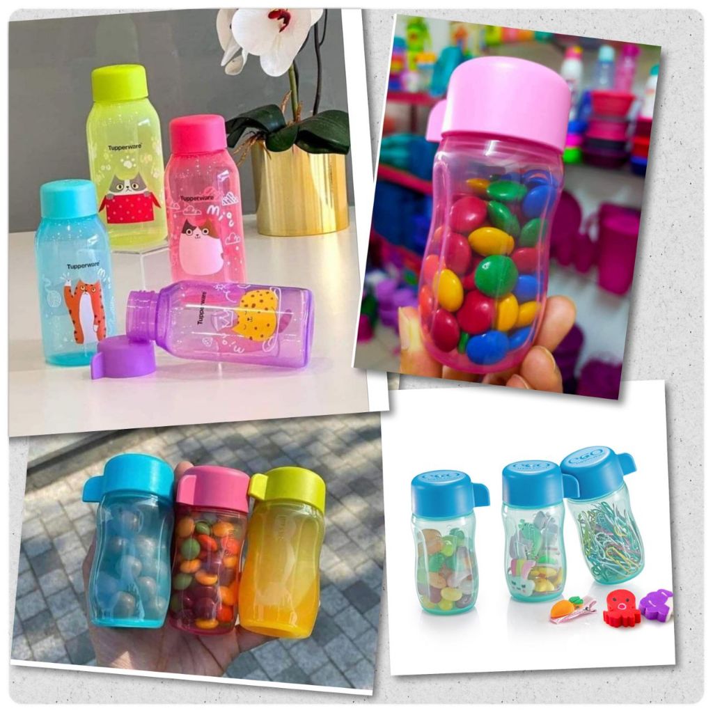 2025 Eco Bottle 350ml /90ml/ Tupperware Bottle/ Tupperware Mini Bottle