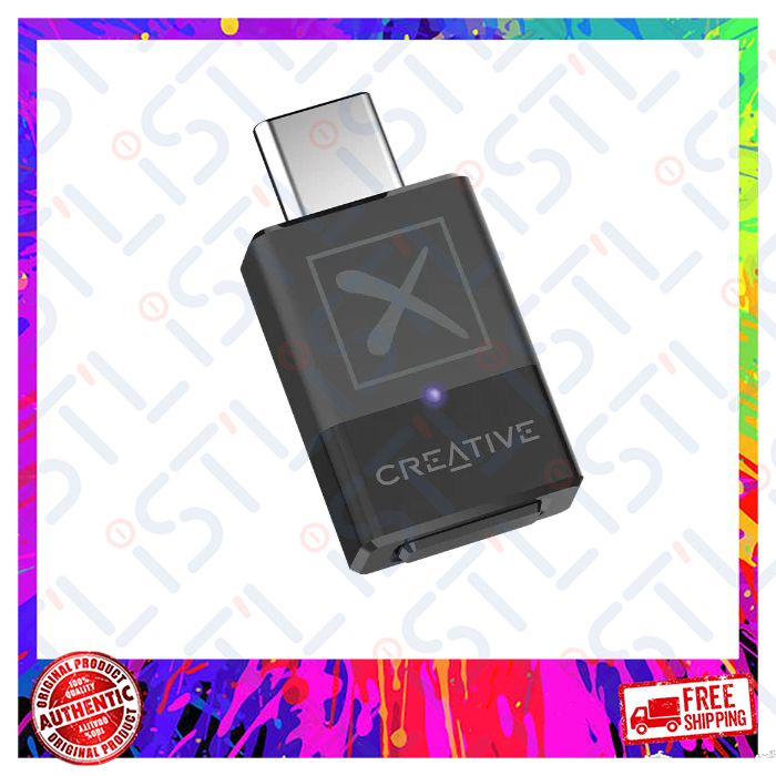 Creative BTW5 Smart Bluetooth® 5.3 Audio Transmitter with aptX
