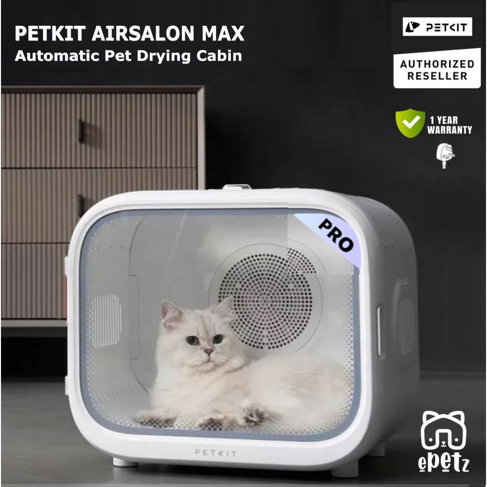 [READY STOCK KLPJ Kota Kinabalu]ePetz PETKIT Airsalon Max Pro with UV Pet Dryer Box Fast