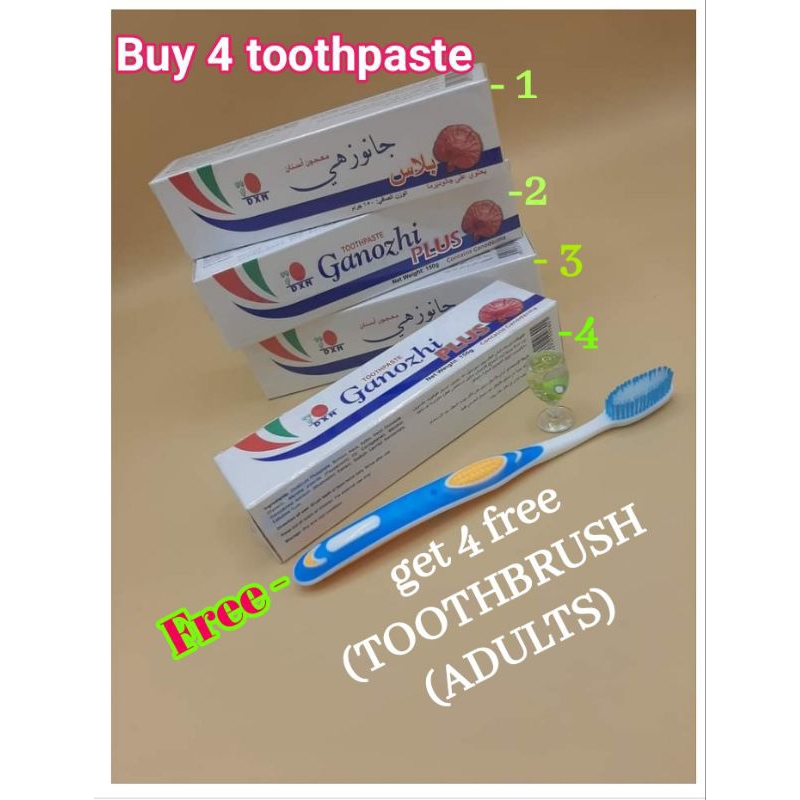 TOOTHPASTE GANOZHI PLUS TOOTHPASTE150G Shopee Malaysia