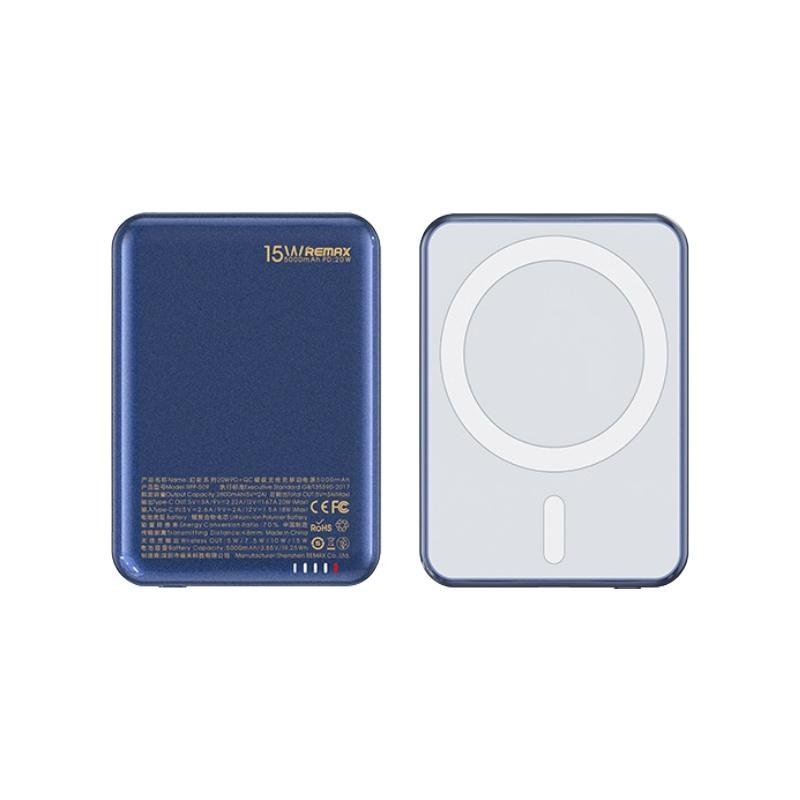 REMAX RPP-509 5000mAh PowerBank 20W PD+QC Magnetic Wireless Charging ...