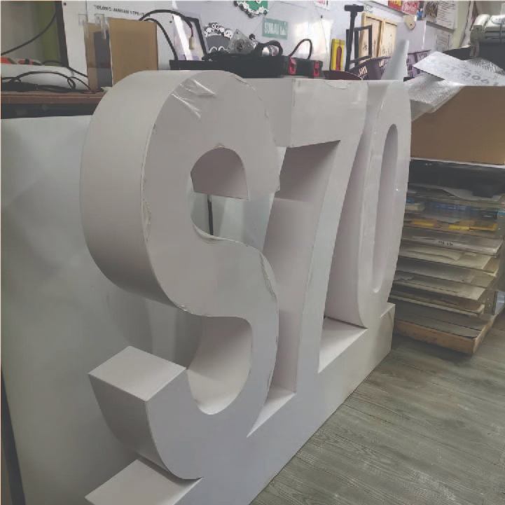 Pvc box up lettering for party, convention, exhibition display use /x90 ...