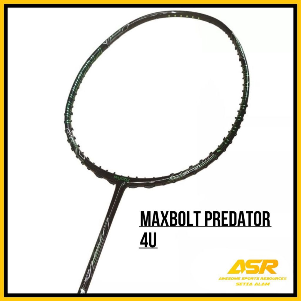 Maxbolt Head Heavy Badminton Racket Predator ( Frame Only ) Shopee Malaysia