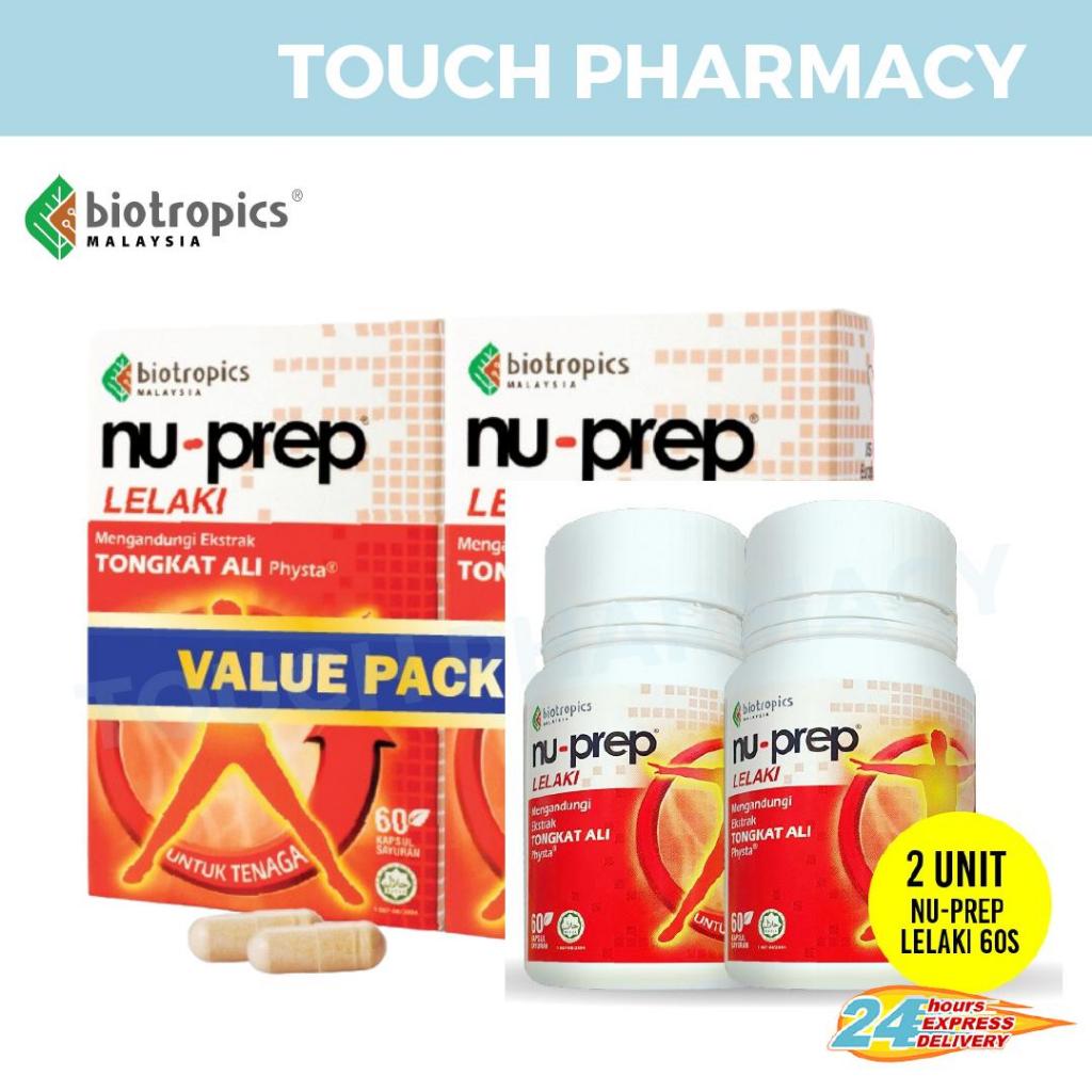 BIOTROPICS NU PREP Lelaki Value Pack (60'S X 2) | Shopee Malaysia