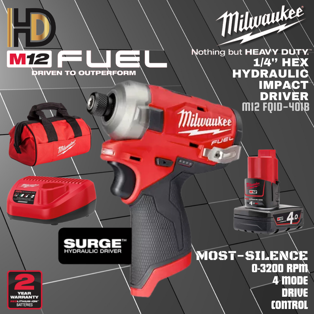 Milwaukee 12 best sale volt surge impact