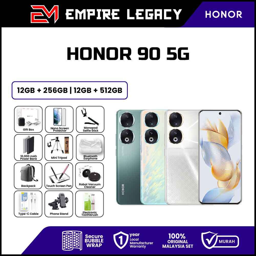 Mobile2Go. Honor 90 5G [12GB RAM + 512GB ROM] - Original Honor Malaysia