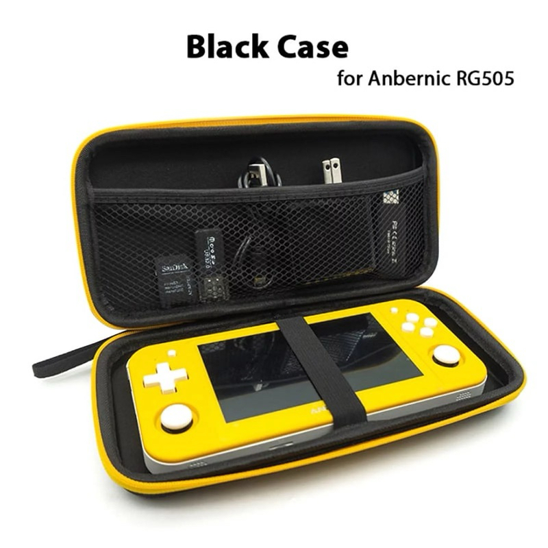 Black Bag For Anbernic RG505 Retro Handheld Game Player Protective ...