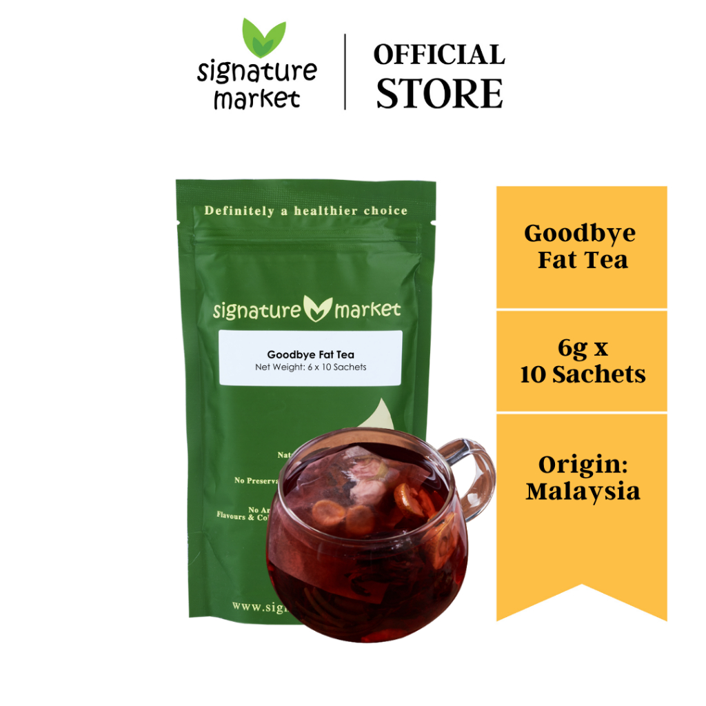 [CLEARANCE] Signature Market Goodbye Fat Tea (6g x 10 sachets) EXPIRY