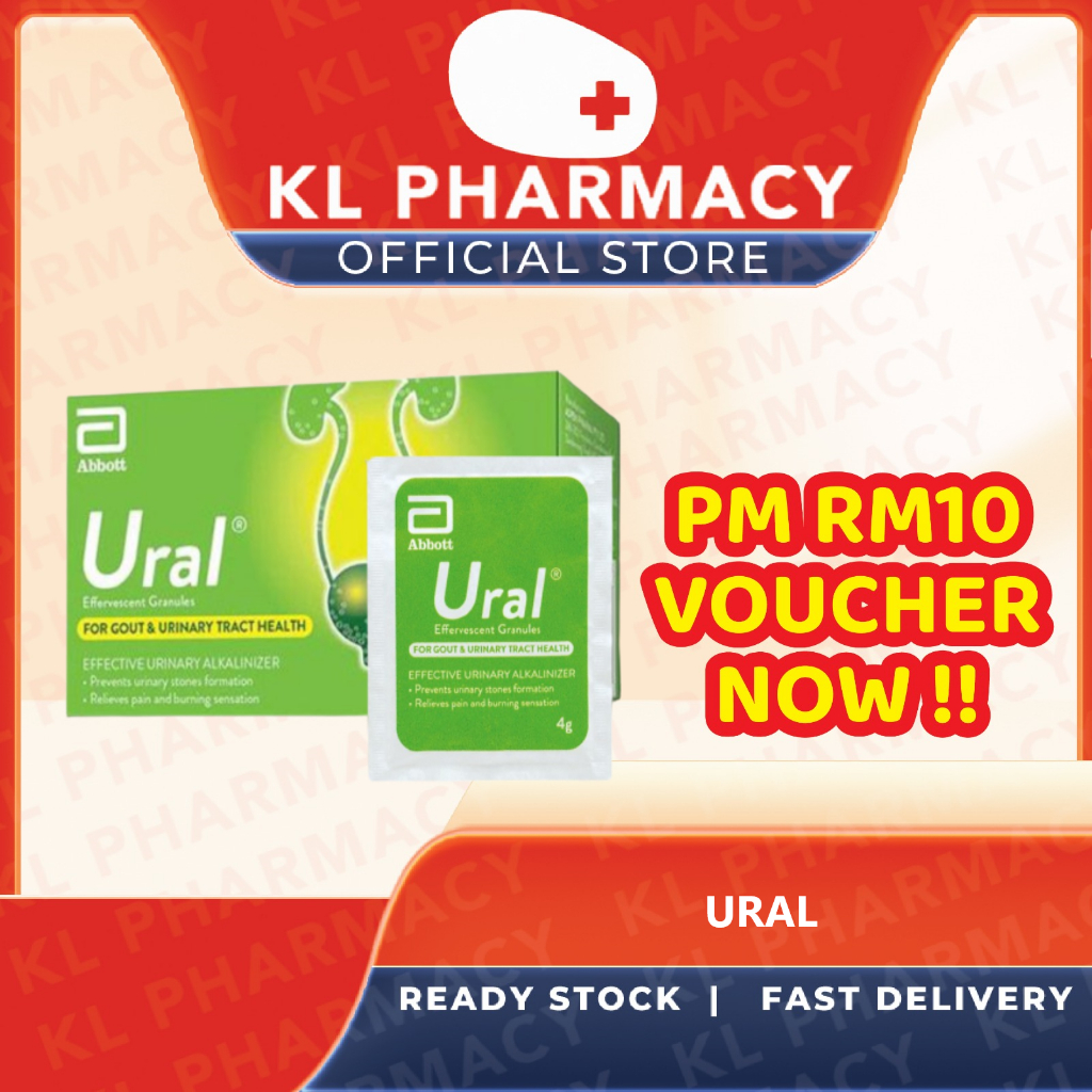 [KL PHARMACY] Ural Effervescent Granules 4G x 28s [1BOX] | Shopee Malaysia