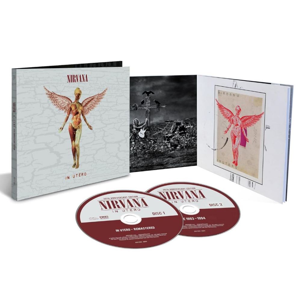 Nirvana - In Utero 2CD ( 30th Anniversary Deluxe Edition Digipak 2 CD ...