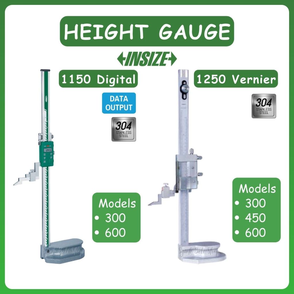INSIZE Vernier / Digital Height Gauge Dial Test Indicator Holder with