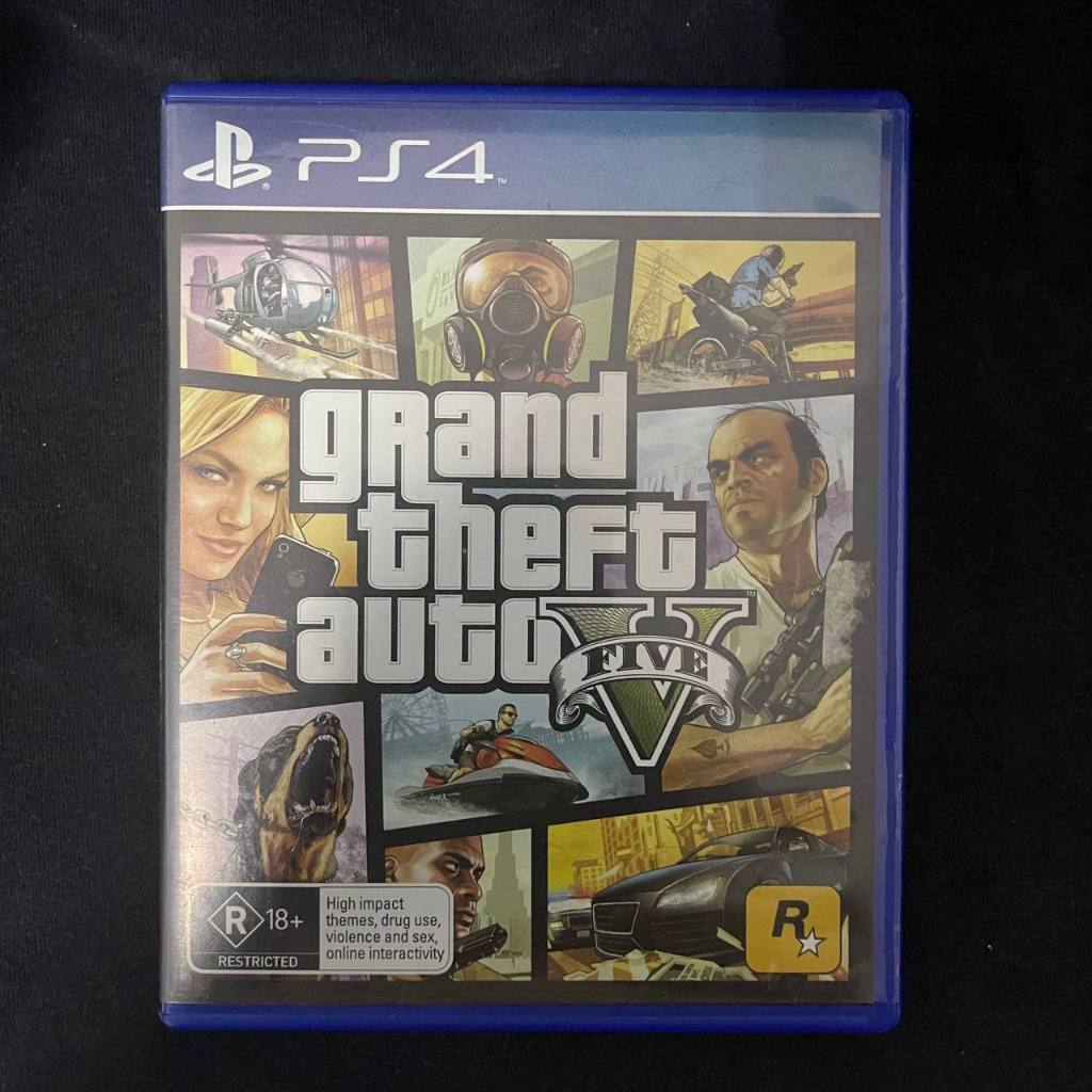 [PS4] USED GRAND THEFT AUTO : GTA 5 (R4) | Shopee Malaysia