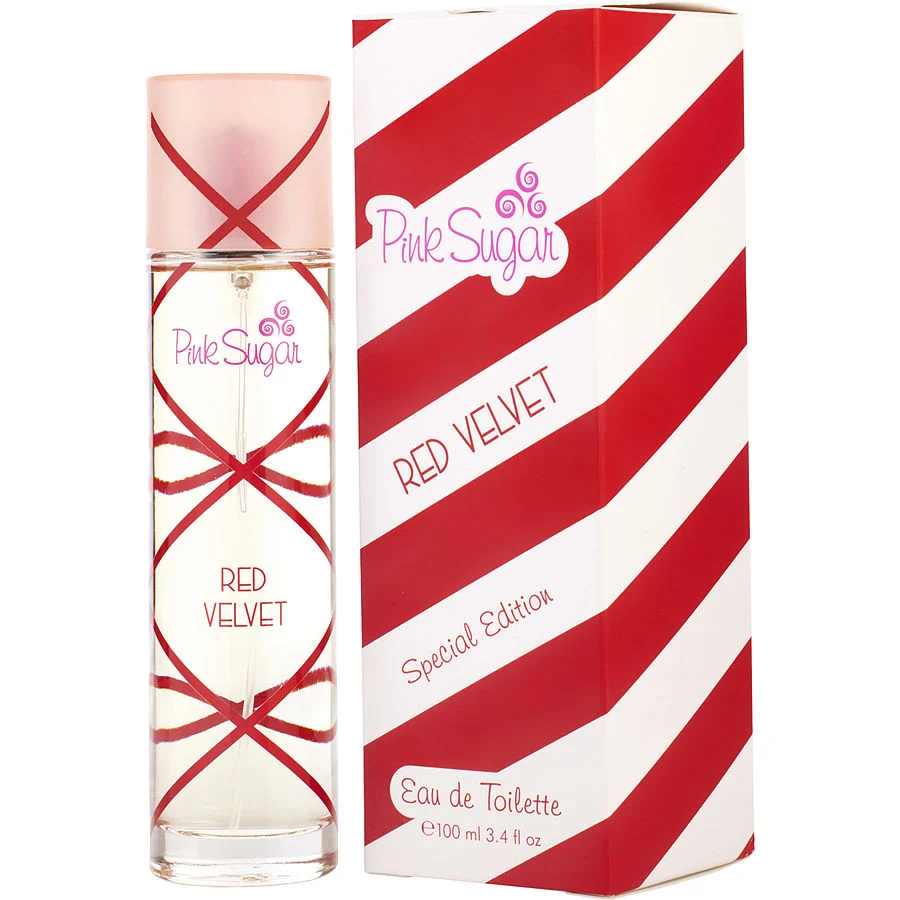 Pink Sugar Red Velvet Special Edition by Aquolina, 3.4oz EDT Spray women main image 0