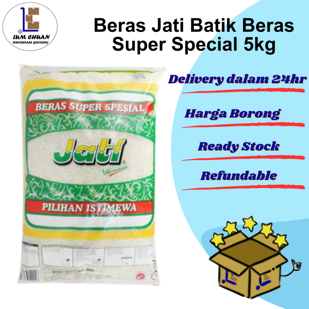 Beras Jati Batik Beras Super Special 5kg/Beras Jati Istimewa