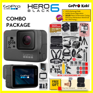 GoPro HERO10 Black + 53 in 1 Combo Kit Accessories 