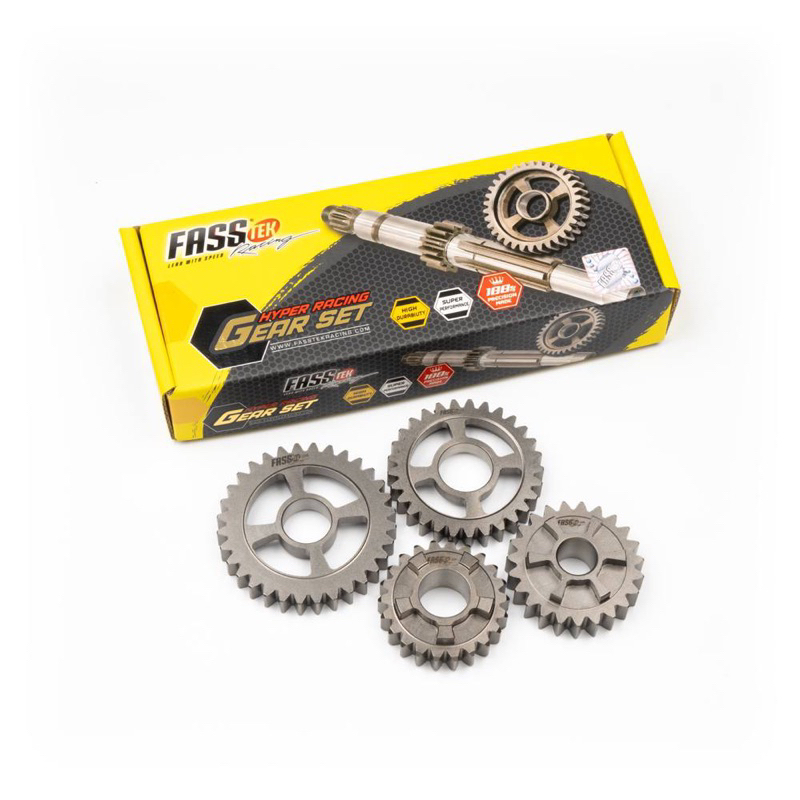FASSTEK RACING GEAR 1ST/2ND/5TH/6TH - YAMAHA Y16ZR R15 Y15ZR | Shopee ...