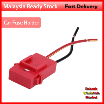 Car & Motorcycle Ceramics Fuse Holder Ceramic 12V24V Wiring Fuse Box Modified Car Spare Parts