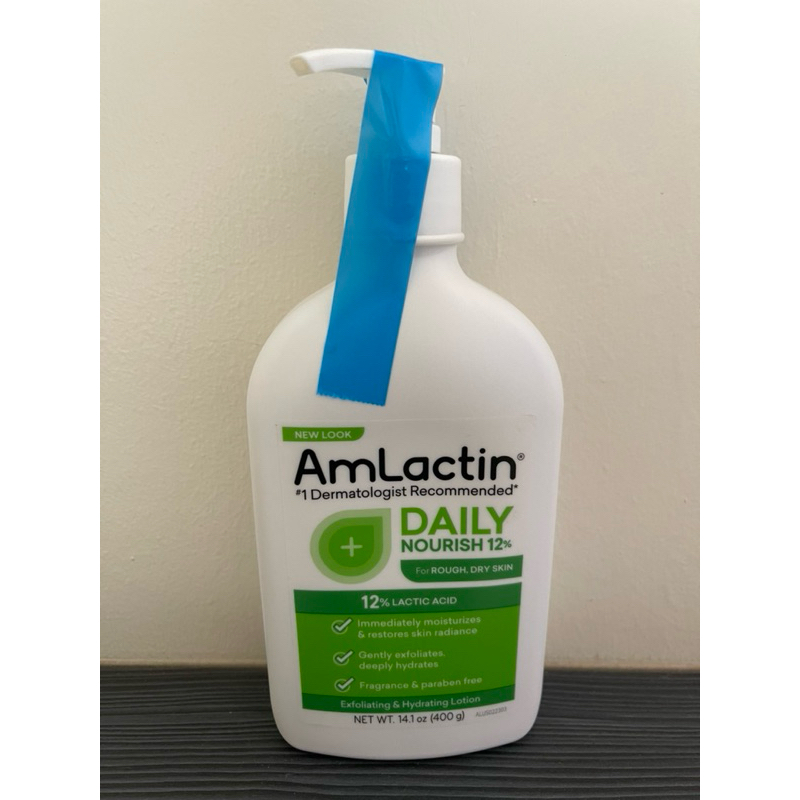 Amlactin Daily 12 Lactic Acid Moisturizing Lotion Fragrance Free 400g