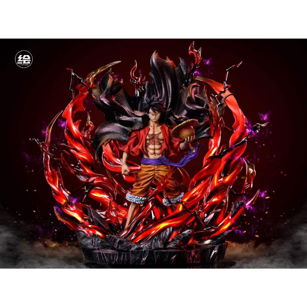 Tian Hui Studio Conqueror Haki Luffy One Piece Resin Statue GK Anime