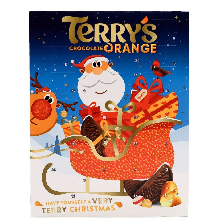 Terrys Chocolate Orange Advent Calendar 106g Shopee Malaysia