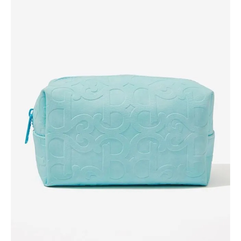 Readystock ❗️Barbie x Typo pouch cosmetic bag toileteries pencil case blue pink hotpink
